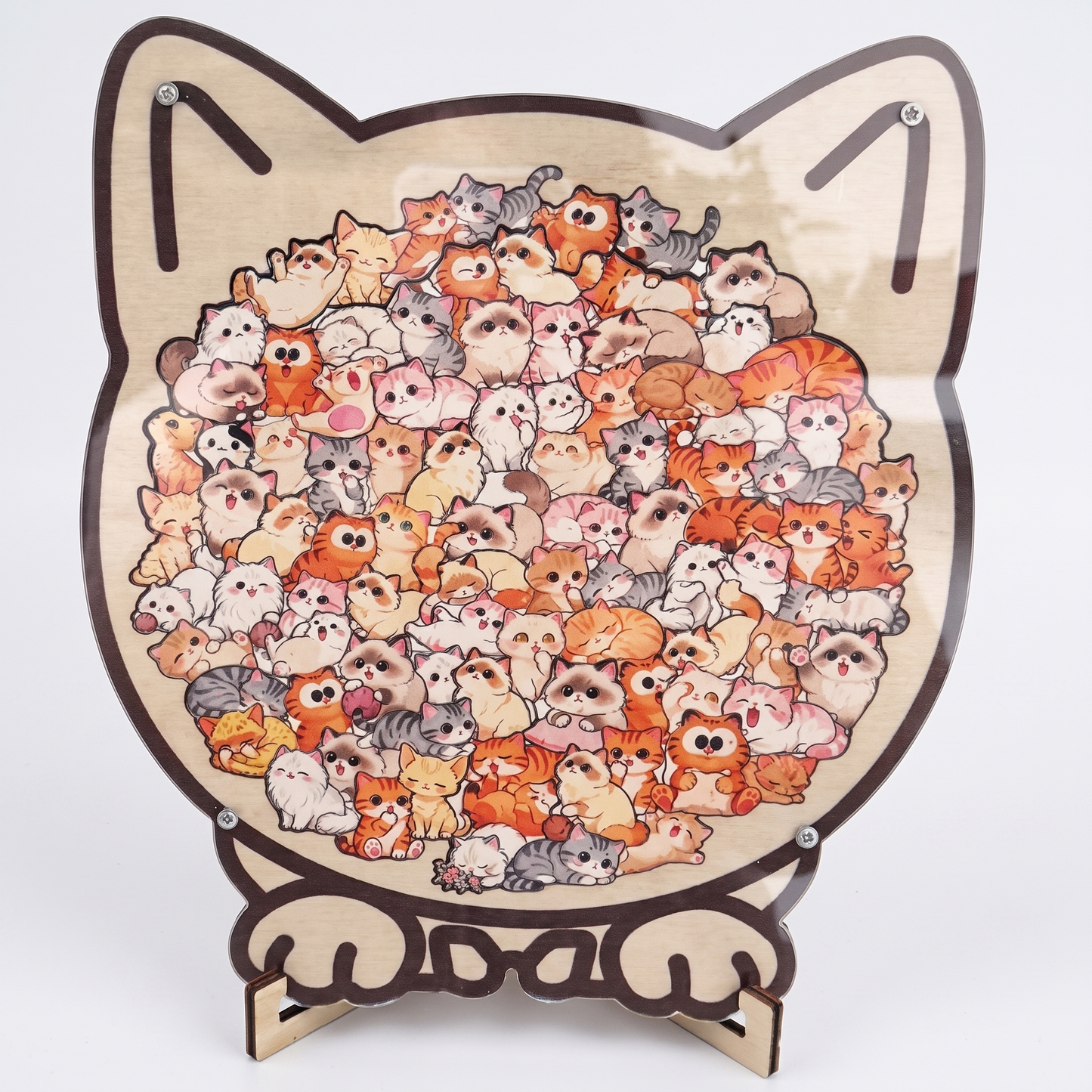 Puzzle in legno  Cani e Gatti