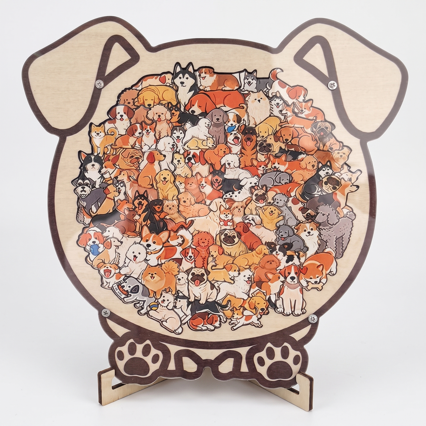 Puzzle in legno  Cani e Gatti