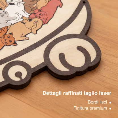 Puzzle in legno  Cani e Gatti